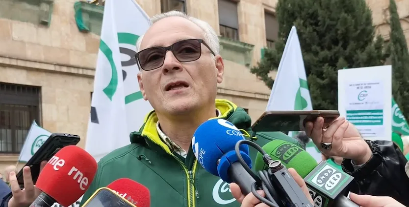 Federico Martín, presidente de CSIF Salamanca