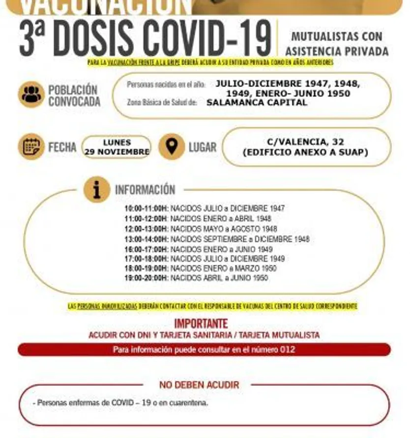 3ºCOVID+GRIPE MUTUA. Julio 1947 Junio 1950 