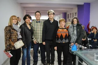 Acto de Podemos contra la trata de mujeres