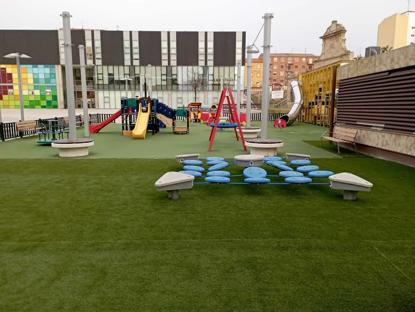 Zona infantil de la plaza de la Concordia