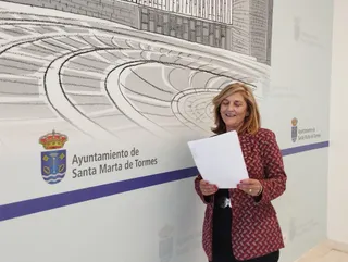 La concejala de Educación de Santa Marta, Juani Rubio | Ayuntamiento de Santa Marta