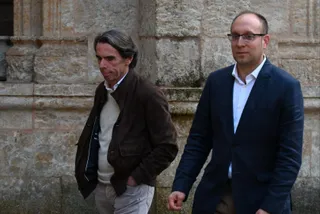 Aznar visita la Catedral, la muralla y el casco histórico de Ciudad Rodrigo | Ayto. Ciudad Rodrigo
