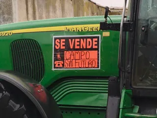 Imágenes de la protesta contra Mercosur