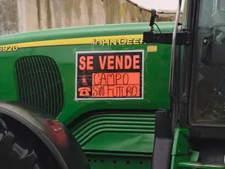 Imágenes de la protesta contra Mercosur