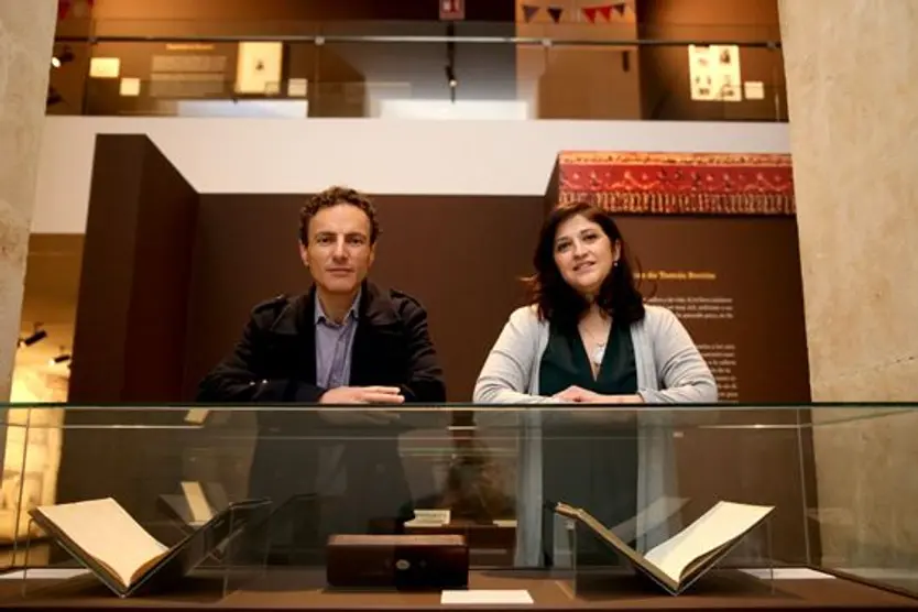 La soprano Amparo Mateos y el pianista Adolfo Muñoz