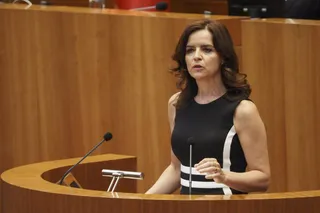 Ana Carlota Amigo, consejera de Empleo e Industria. Foto ICAL.