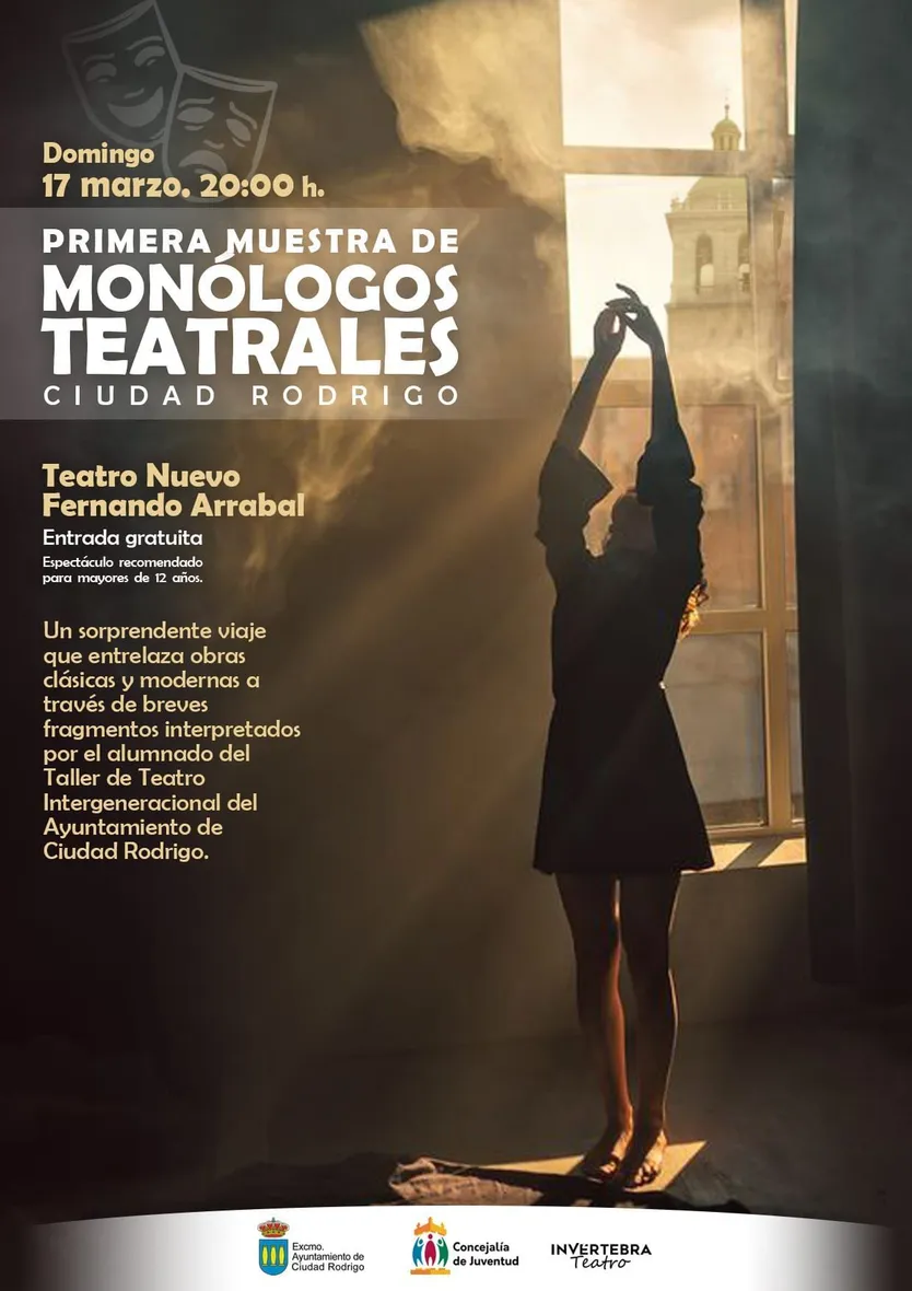 Cartel monólogos teatrales