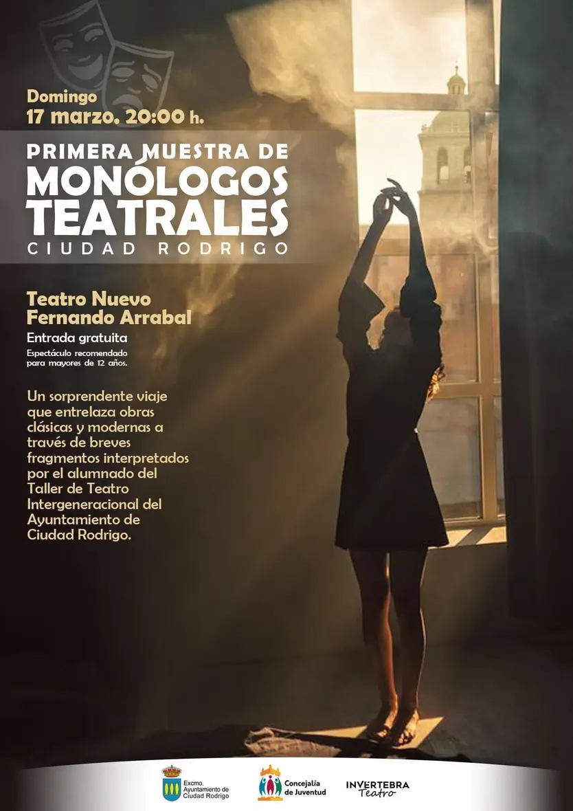 Cartel monólogos teatrales