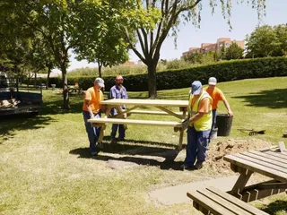 Acondicionamiento zonas de ocio Carbajosa