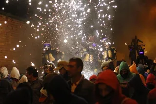Fiestas Alba de Tormes 2016: Toro de Fuego, quemade la capilla y correfoc