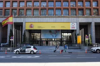 Fachada de la sede del Ministerio de Sanidad. - Gustavo Valiente - Europa Press - Archivo