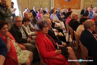 Homenaje por las bodas de oro en la Semana de Oro de los Mayores en una edición anterior
