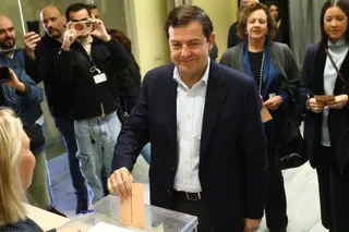 Votación de Alfonso Fernández Mañueco | Mateo G.J.