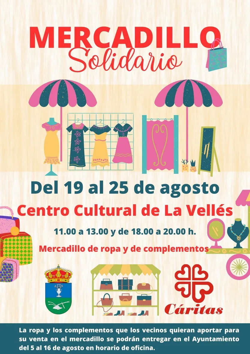 Mercadillo solidario Las Velles