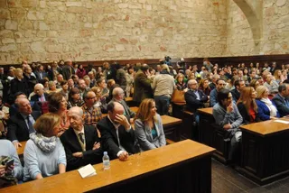 Presentación de la candidatura a rector de Ricardo Rivero en el 'Foro Miguel de Unamuno'