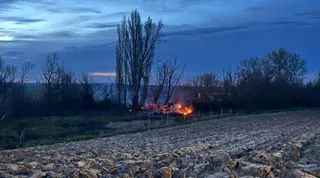 Incendio forestal en Cantaracillo