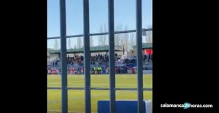 VÍDEO | Imagen deplorable en el San Casto: multitudinaria tangana entre el Santa Marta de Tormes y el Astorga
