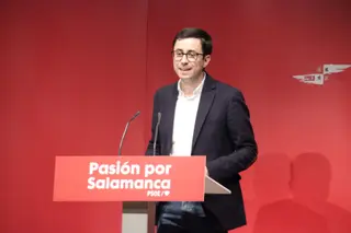 José Luis Mateos candidato del PSOE a la alcaldía de Salamanca.