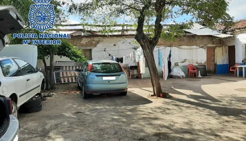 Una de las viviendas donde vivían los inmigrantes. (2)