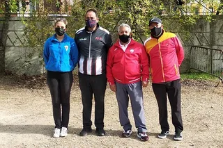 Buenos resultados para los salmantinos en el Campeonato Regional de petanca de tiro de precisión