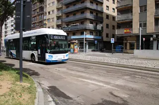 Autobús urbano de Salamanca | Foto de archivo
