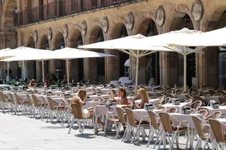 Plaza Mayor. Foto de archivo
