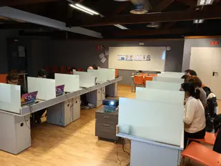 Formación en la Casa del Molino. Foto Ayuntamiento Alba de Tormes