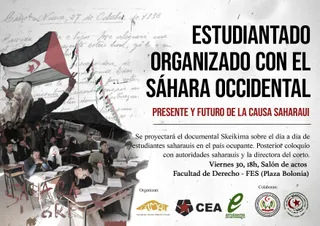 El campus Unamuno acogerá un acto del CEA en apoyo al pueblo saharaui