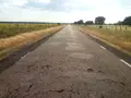 Imagen de un tramo de la carretera autonómica SA-213 entre Aldehuela de Yeltes y la A-62 - UPL