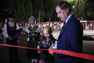 Encendido del Recinto Ferial de la Aldehuela