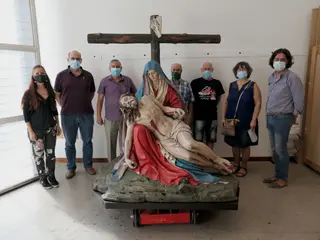Entrega Ntra. Sra. de las Angustias de Béjar