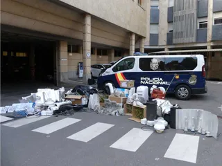 Productos intervenidos en la operación el 3 de junio