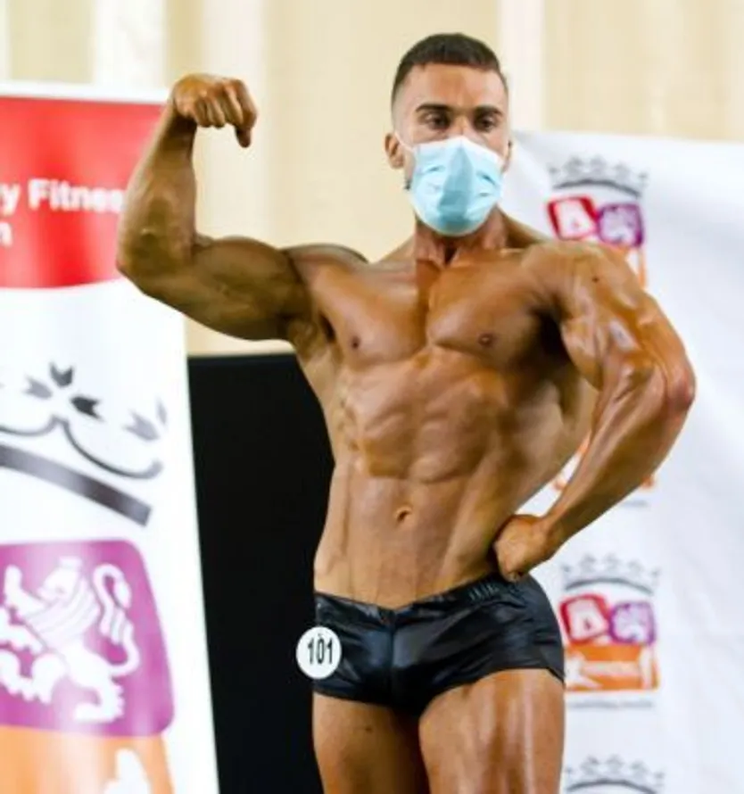 Jony Gómez en competición amateur de Castilla y León