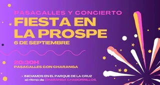 El barrio de la Prosperidad celebra sus fiestas con mucha música y baile el próximo 6 de septiembre