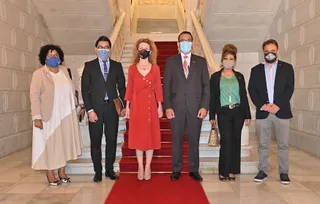 Foto del acto en el Ayuntamiento de Salamanca