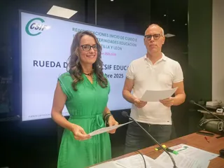 Isabel Madruga y Mariano González CSIF | CSIF