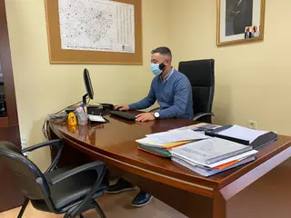 Luis Oscar Bueno, concejal de Ciudadanos en Cabrerizos.