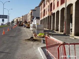 Cortes de tráfico acera obras sur carretera de béjar saavedra y fajardo (10)