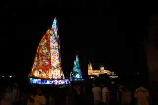 Espectáculo barcos de fuego