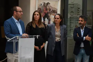 Presentación de la exposición presentada con motivo del XXV aniversario de la Feria del Caballo