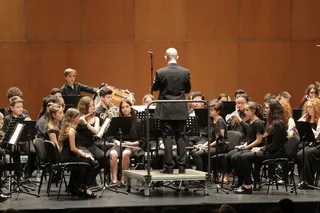 Concierto de bandas del Conservatorio Profesional
