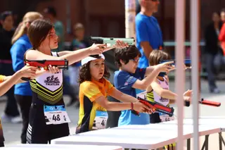 120 participantes participan en la jornada 'Descubre el Laser Run' de Salamanca | Mateo G.J.