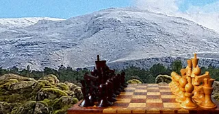 Tablero de ajedrez.