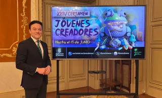El concejal de Juventud, Pedro Martínez