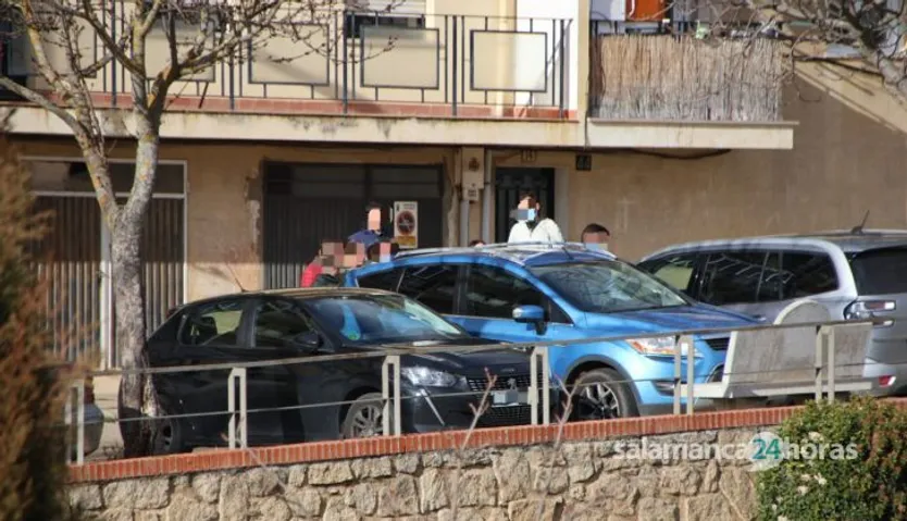 Registros en otra vivienda de Ciudad Rodrigo con motivo de la investigación de la muerte de Álvaro Pérez. Foto Salamanca24horas.com Andrea M (4)