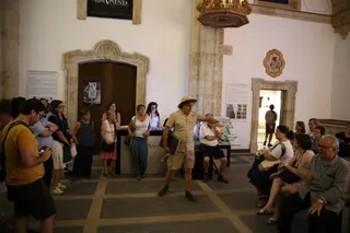 Kamaru Teatro muestra la historia de la iglesia de San Millán