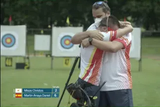 Dani Martín Anaya, campeón de Europa de Tiro con Arco Adaptado
