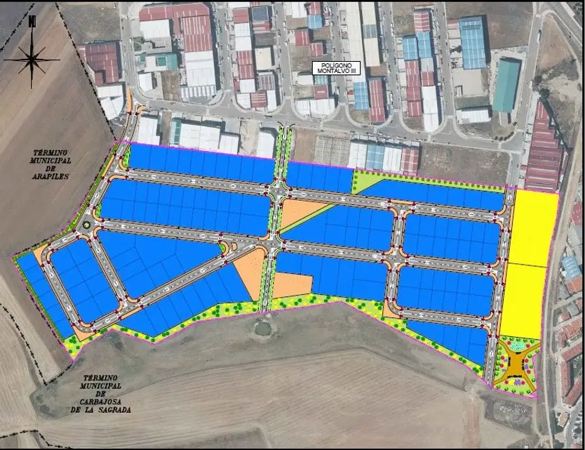 Proyecto sector SUR I 1 Carbajosa. El Montalvo V