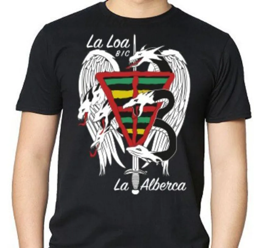 Diseño final para la camiseta de La Loa