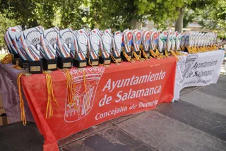 Carlos García Carbayo, participa en el acto de clausura de la temporada 2021/22 de Juegos Escolares